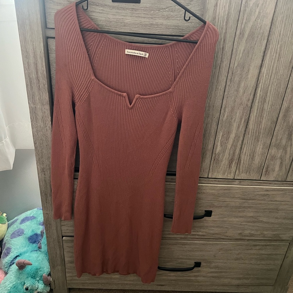 Abercrombie & Fitch Ribbed Dress